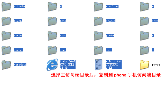 帝国CMS7.2 <wbr>手机网站使用教程——能用！