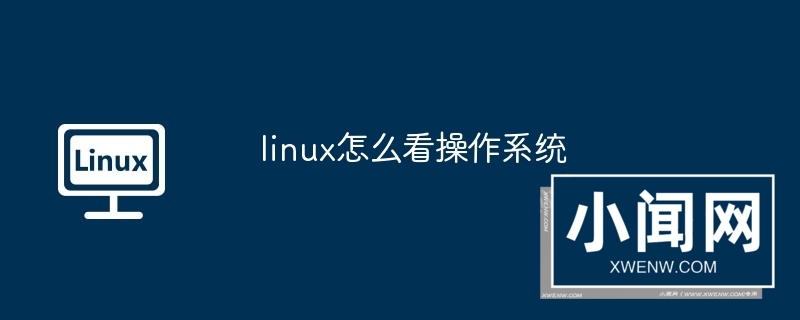 linux怎么看操作系统