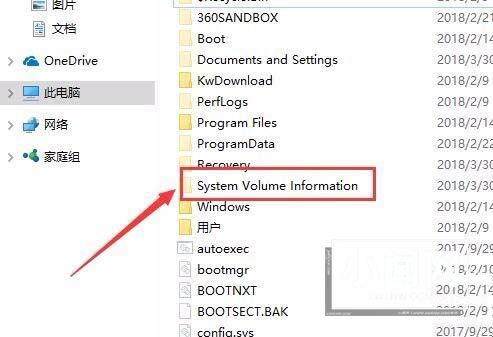 win10中System Volume Information文件夹无法删除怎么办?