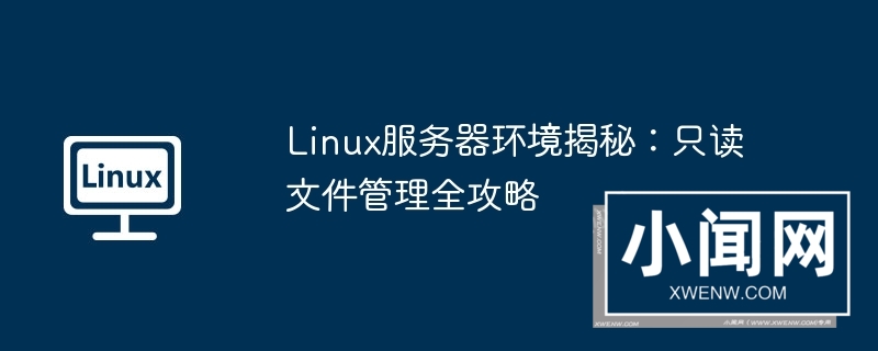 linux服务器环境揭秘：只读文件管理全攻略