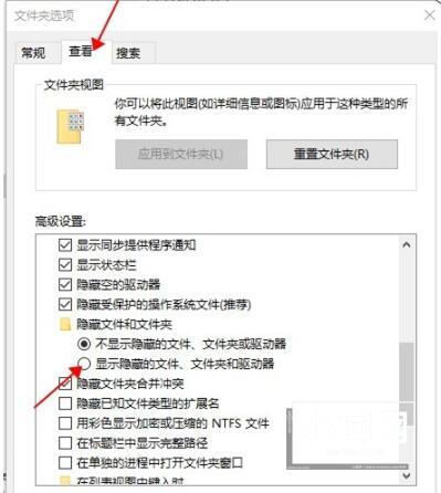 Win10怎么查看隐藏文件 Win10查看隐藏文件的方法