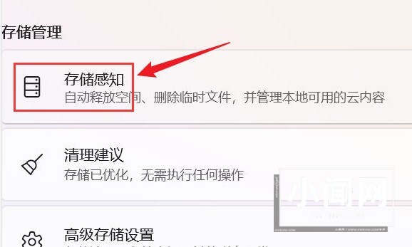 Windows11怎么开启存储感知 Windows11开启存储感知方法