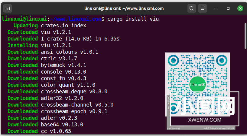 Linux终端命令行居然也可以用来查看图像