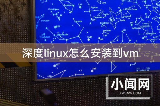 深度linux怎么安装到vm