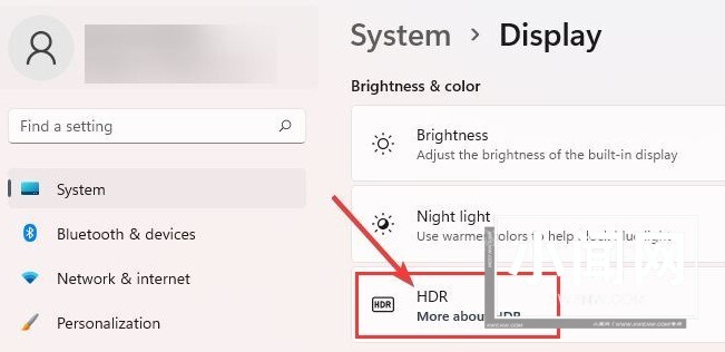 Windows11怎么设置显示HDR视频 设置显示HDR视频的方法