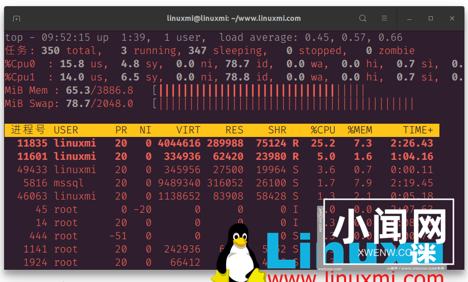 我最喜欢的 Linux top 命令选项