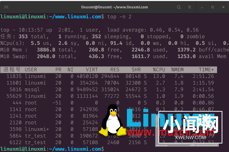 我最喜欢的 Linux top 命令选项