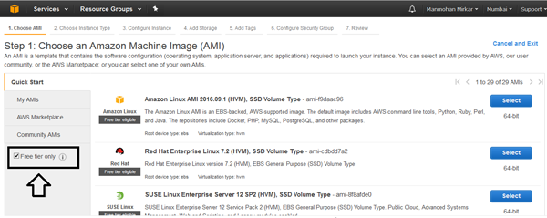 在AWS上创建和配置Linux虚拟机的简易教程