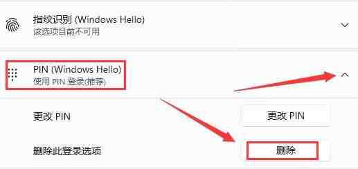 Windows11怎么删除PIN码_Windows11删除PIN码步骤