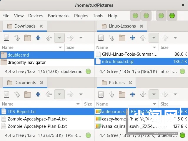 Linux SpaceFM 文件管理器了解一下