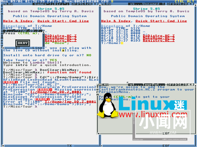 “上帝的操作系统” Shrine！既不是 Windows，也不是 Linux