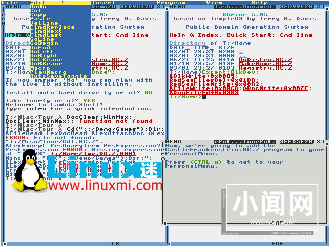 “上帝的操作系统” Shrine！既不是 Windows，也不是 Linux