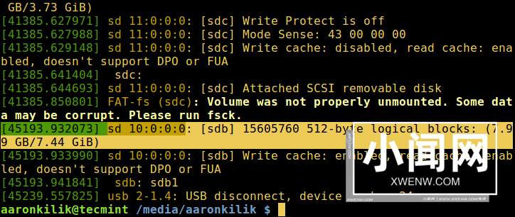 4 种方法识别Linux系统 USB 设备