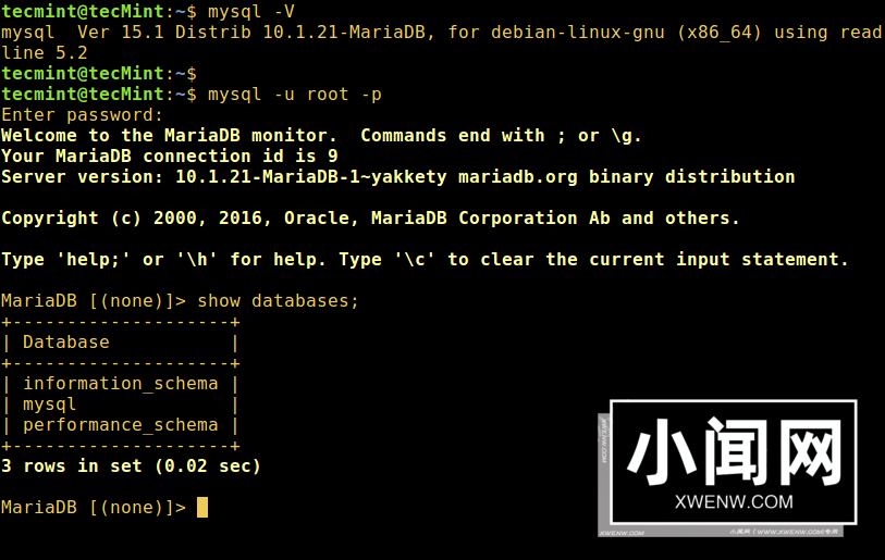 教你在 Debian 和 Ubuntu 上安装 MariaDB 10