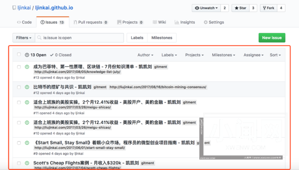 Gitment 基于 Github 的 Issues 实现的评论插件