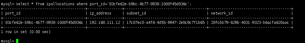 openstack 虚拟机如何修改ip地址