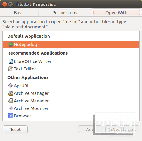Ubuntu系统怎么设置文件默认打开方式?