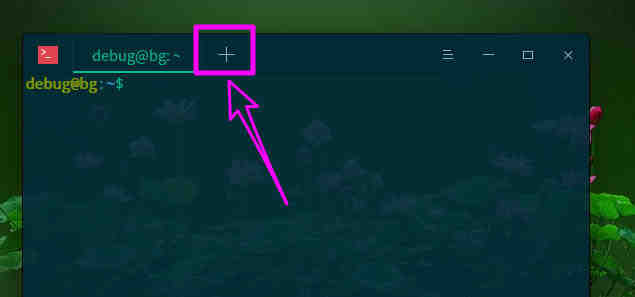 deepin20怎么打开多个终端窗口? deepin打开终端命令窗口的技巧