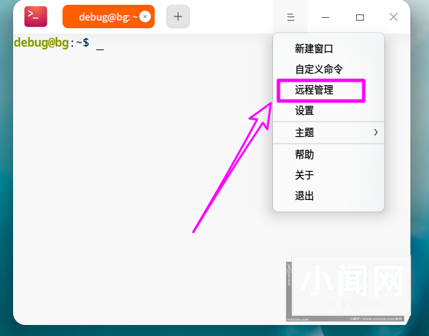 deepin20终端远程管理服务器的方法