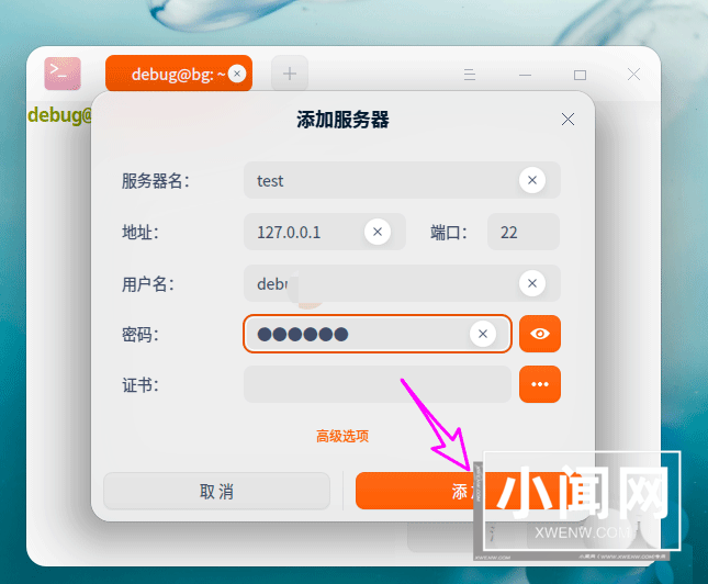 deepin20终端远程管理服务器的方法