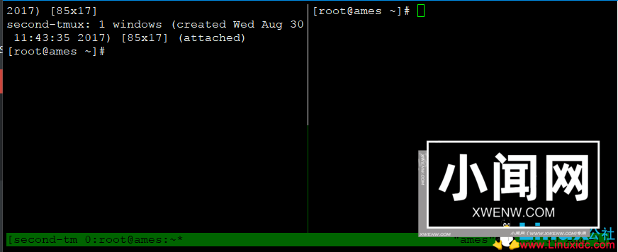 Tmux 终端命令行介绍