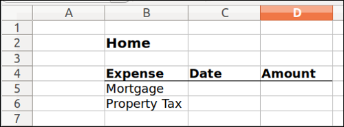 LibreOffice Calc 让你的支出不再成为负担