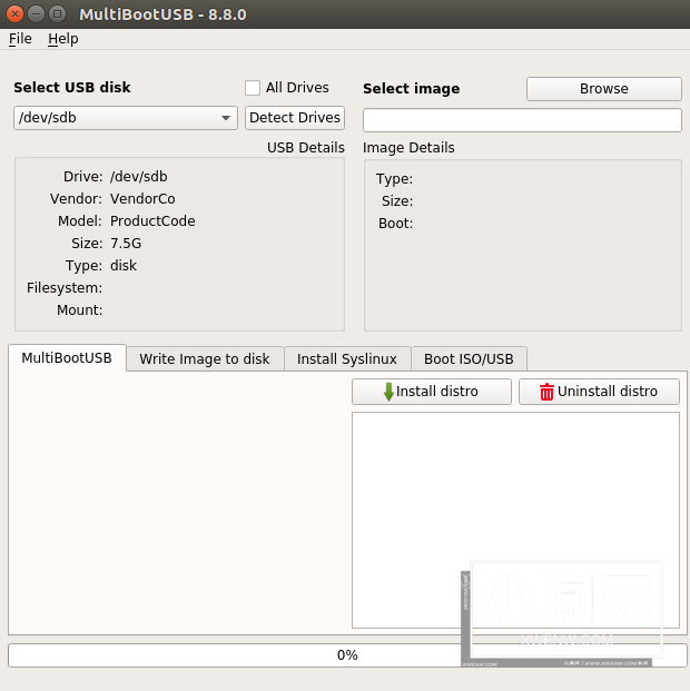 使用 MultiBootUSB 安装多个 Linux 版本