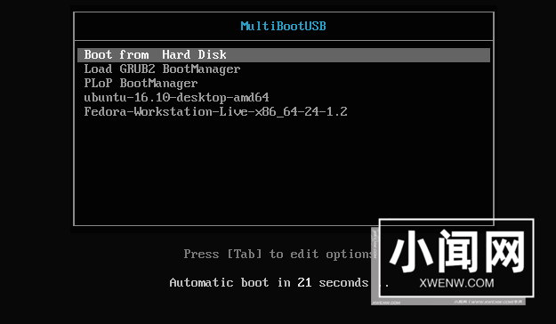 使用 MultiBootUSB 安装多个 Linux 版本