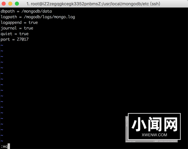 在 Linux 上配置 mongodb