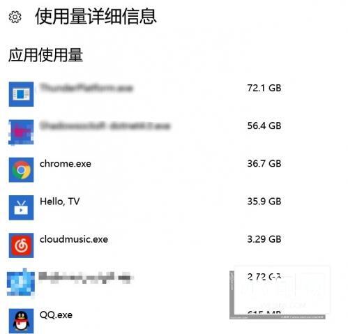 WIN10数据使用量查看操作方法
