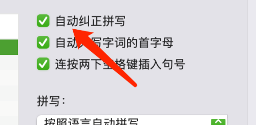 MAC系统如何开启自动纠正拼写-MAC系统开启自动纠正拼写的方法