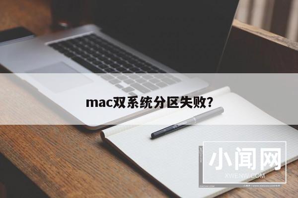 mac双系统分区失败？