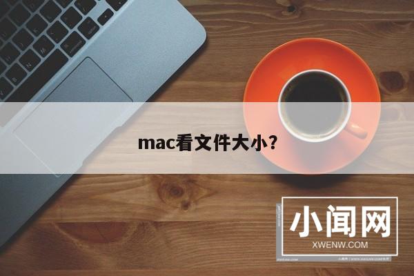 mac看文件大小？