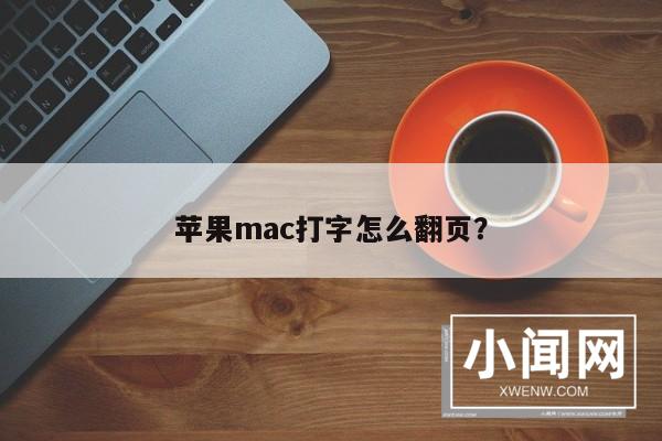 苹果mac打字怎么翻页？