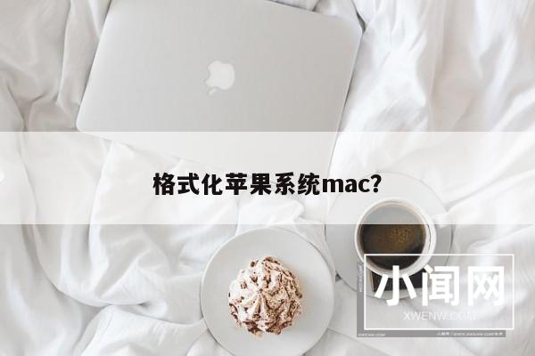 格式化苹果系统mac？