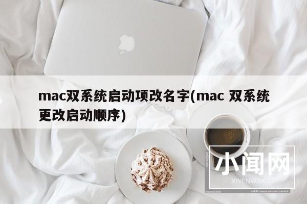 mac双系统启动项改名字(mac 双系统更改启动顺序)