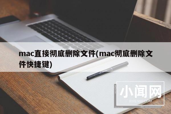 mac直接彻底删除文件(mac彻底删除文件快捷键)