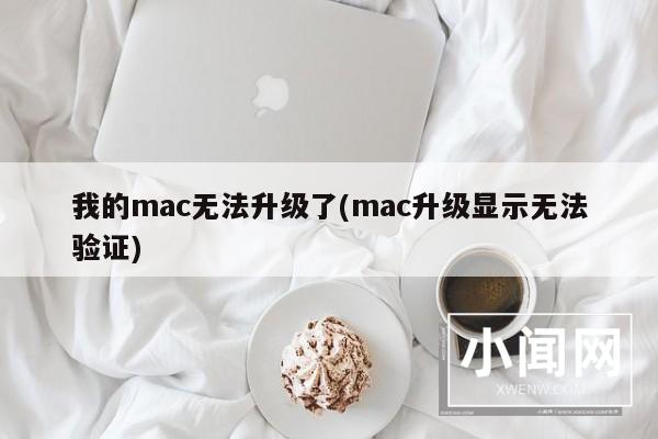 我的mac无法升级了(mac升级显示无法验证)